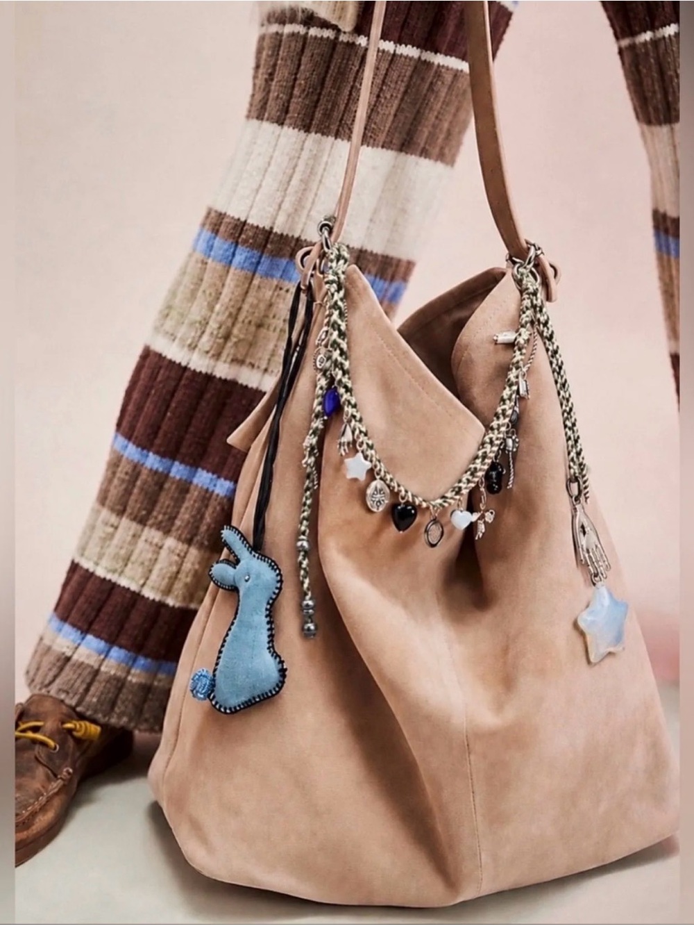NWT Free People Friendship Swag Bag Charm